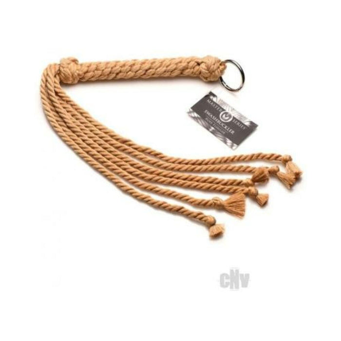 Ms Swashbuckler Rope Flogger Tan