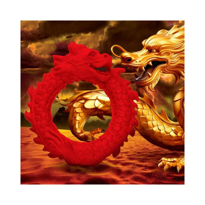 Rise Of The Dragon Silicone Cock Ring