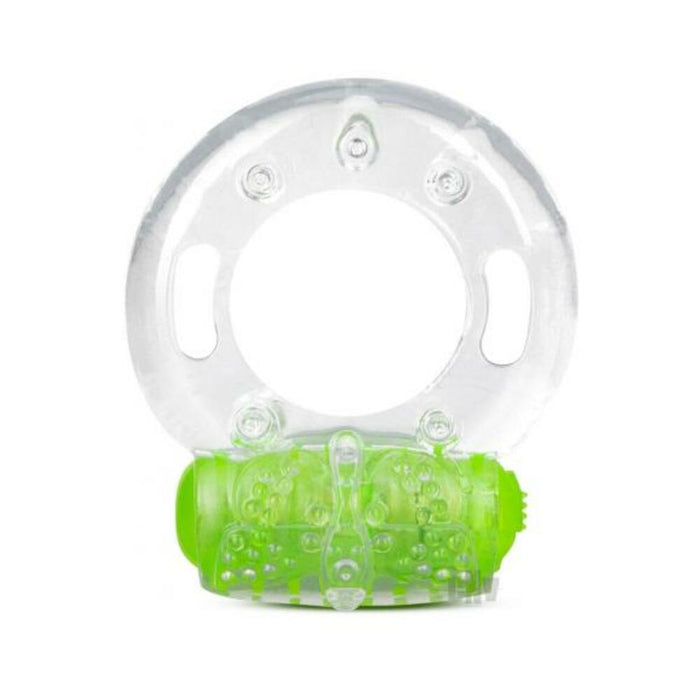 Play With Me - Arouser Vibrating C-ring - Green