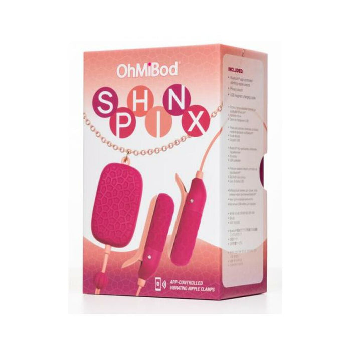 Ohmibod Sphinx Bluetooth App-controlled Wearable Vibrating Nipple Clamps