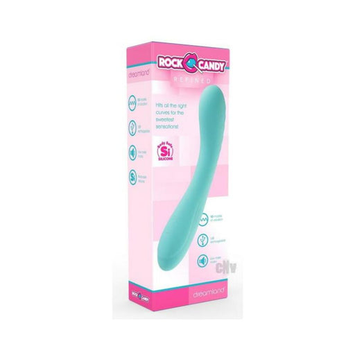 Refined Dreamland G-spot Vibrator Teal | SexToy.com