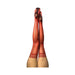 Kixies Monica Red Sheer With Black Seam And Cuban Heel - Size B | SexToy.com