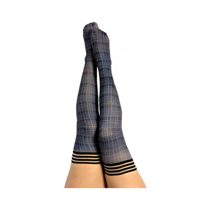 Kixies Debbie Navy Plaid - size C | SexToy.com