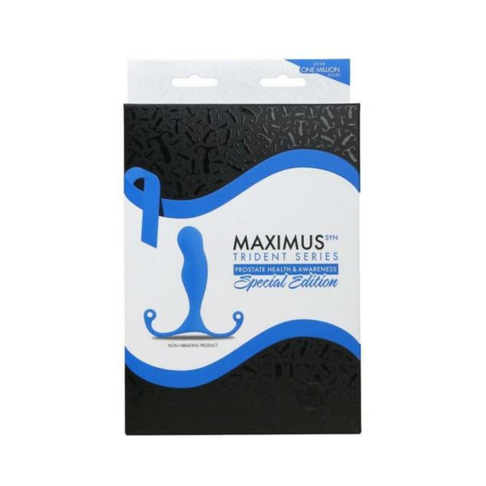 Aneros Maximus Syn Trident Special Edition Prostate Stimulator - Blue