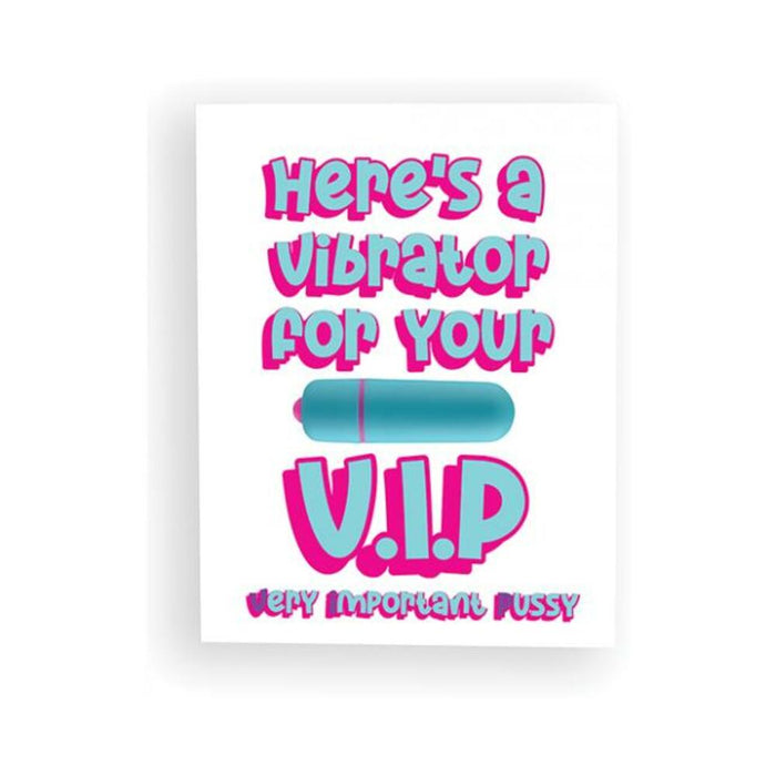 Naughty Vibes Vip Greeting Card