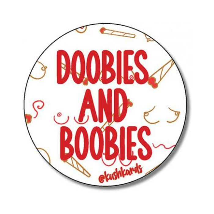 Doobies And Boobies Sticker - Pack Of 3