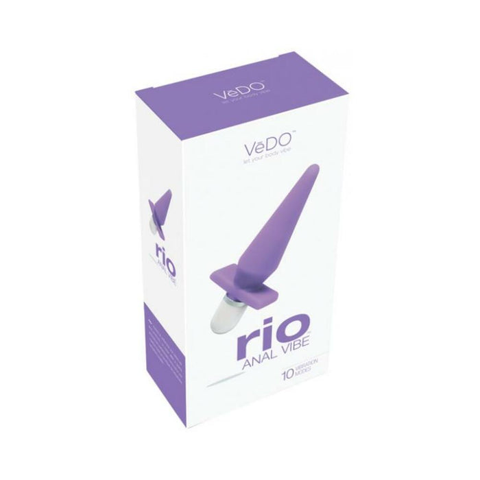 Vedo Rio Anal Vibe Orchid Purple