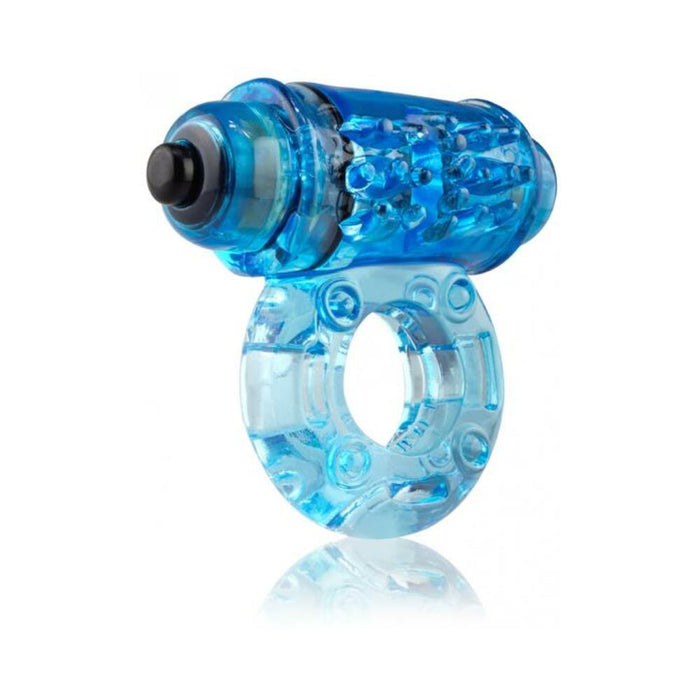 O Wow Vibrating Ring Blue