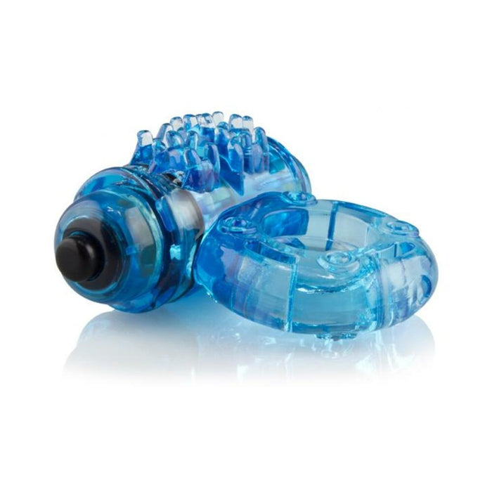 O Wow Vibrating Ring Blue