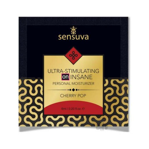 Ultra Stim On Insane Cherry Pop Foil 6ml 12pcs | SexToy.com