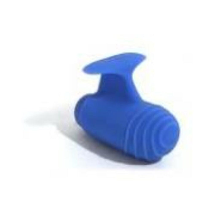 B Swish Bteased Basic Finger Vibrator Denim Blue