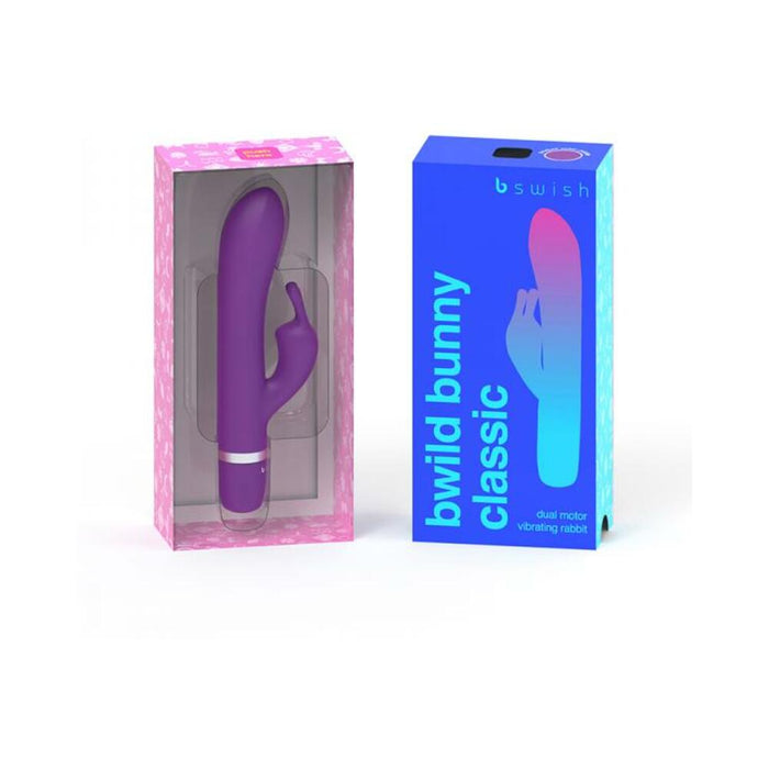 B Swish Bwild Classic Bunny Vibrator Purple