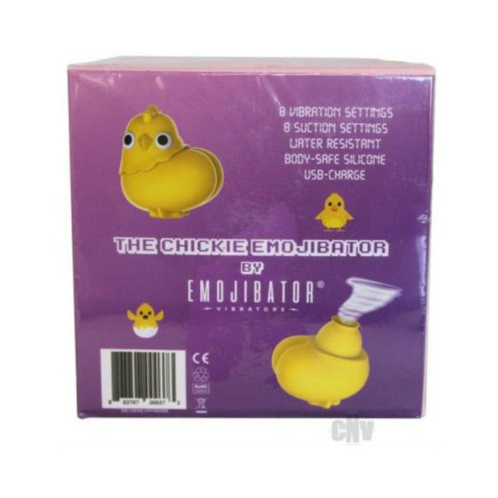 Emojibator Chickie Emoji Vibrator & Suction