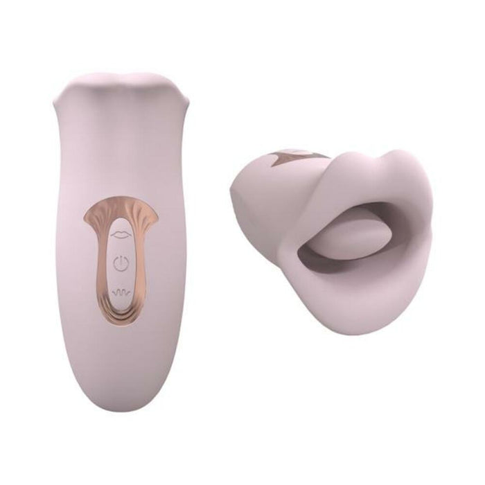 Kiss Suction And Vibrating Mouth Pink