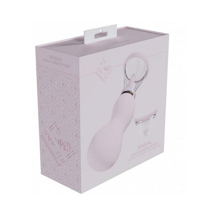 Pumped Sensual Automatic Rechargeable Vulva & Breast Pump Pink