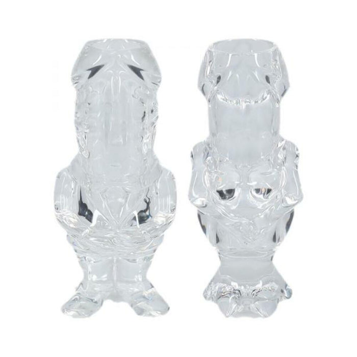 The Dickheads Couples Tall Shot Glass Clear