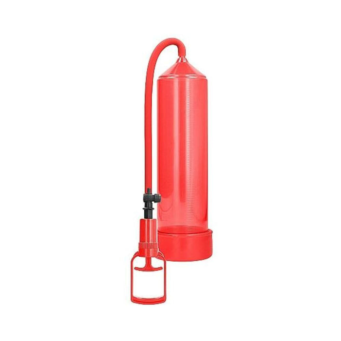 Pumped Comfort Beginner Penis Pump Red