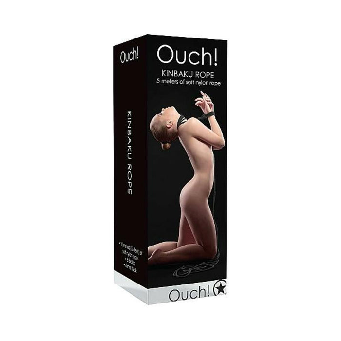 Ouch Kinbaku Rope 5m Black