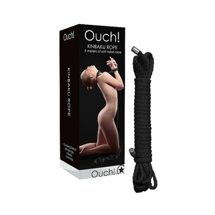 Ouch Kinbaku Rope 5m Black