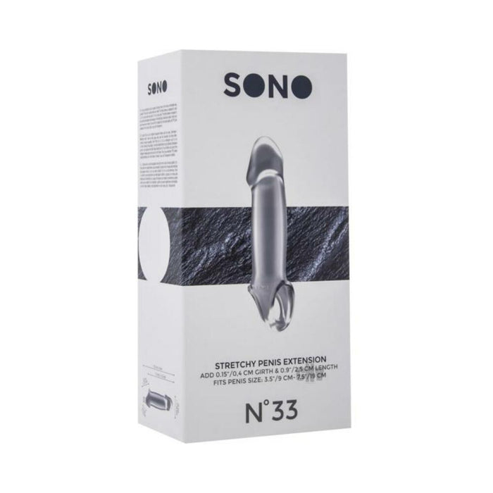 Sono No 33 Stretch Penis Extension Clear