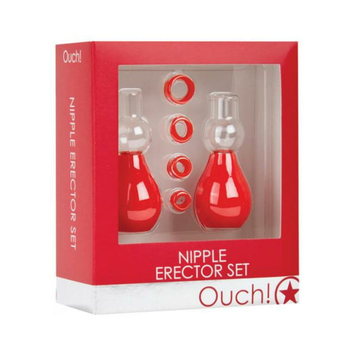 Ouch Nipple Erector Set Red