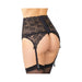 Garter Belt Black Os Hanging | SexToy.com