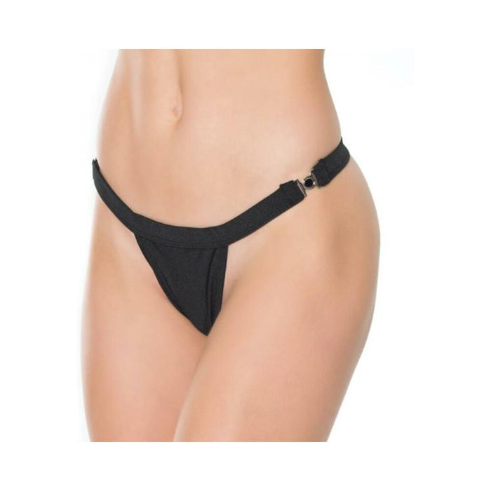 Quick-release Thong Black Os Hanging | SexToy.com