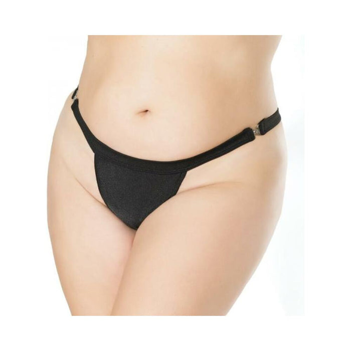 Quick-release Thong Black Os Xl Hanging | SexToy.com