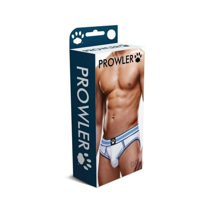 Prowler White/blue Open Brief Md