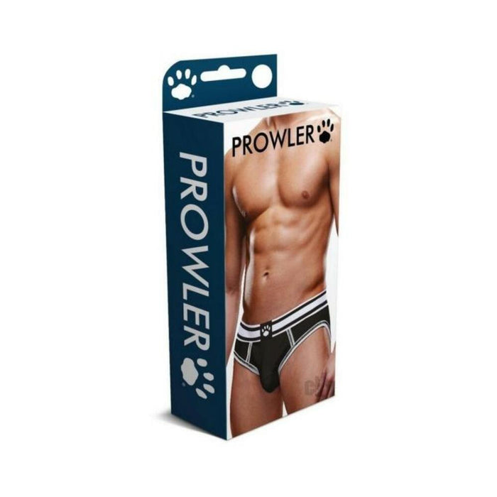 Prowler Black/white Open Brief Sm