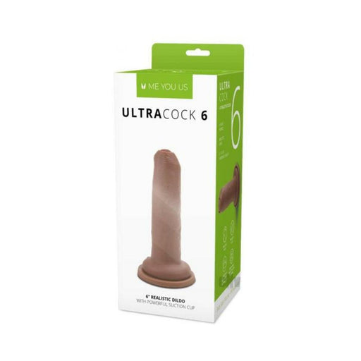 Me You Us Uncut Ultra Cock 6 Caramel | SexToy.com