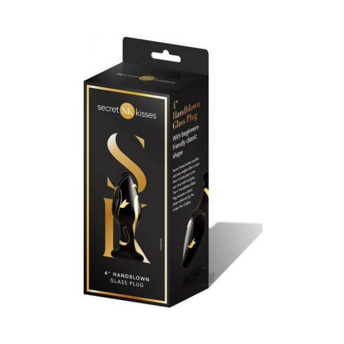 Sk Handblown Wide Glass Plug 4 | SexToy.com