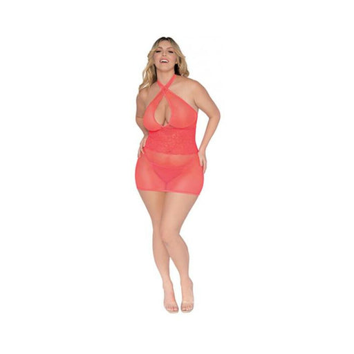 Dg Chemise & G-string Coral Queen | SexToy.com