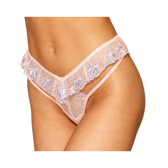 Floral Flutter G-string Rose Quartz L/xl