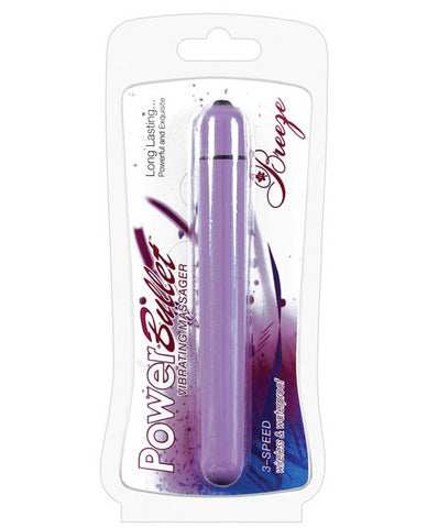 Power Bullet Breeze 5 inches Vibrator Lavender | SexToy.com