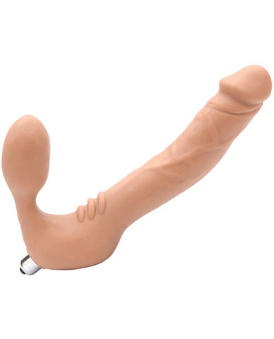 Realdoe Silicone Strapless Strap On 6 Inch - Beige | SexToy.com