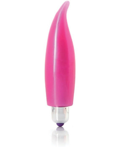 Little Secret Kiss Silicone Vibrator 3.75 Inch Strawberry | SexToy.com