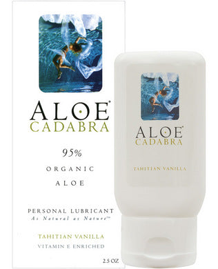 Aloe Cadabra Organic Lube Vanilla 2.5 oz | SexToy.com