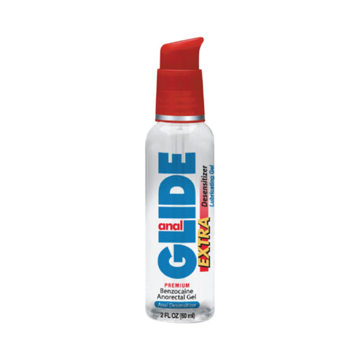 Body Action Anal Glide Extra 2 Fl Oz Water Based Desensitizing Lubricant | SexToy.com