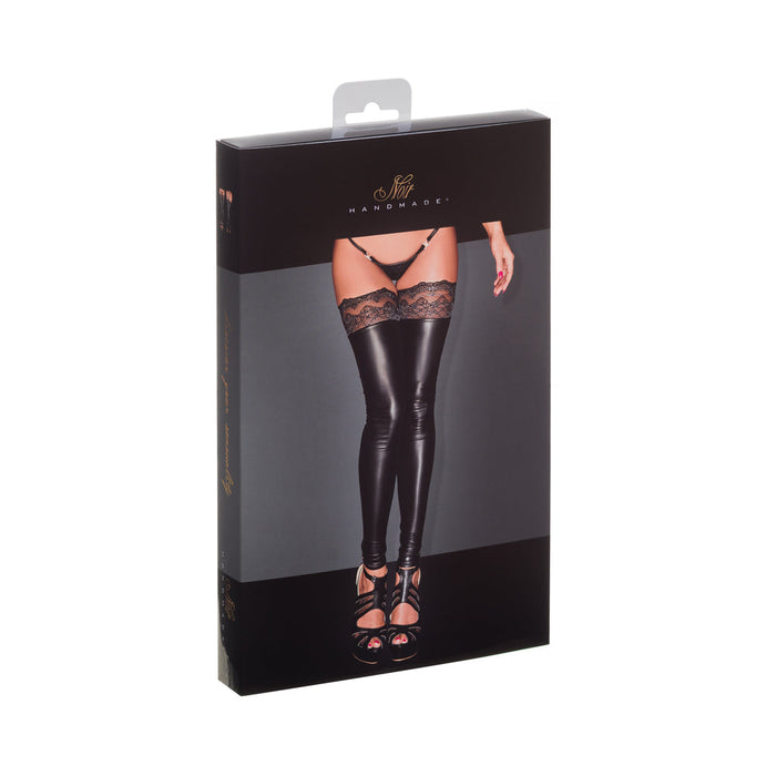 Noir Powerwetlook Stocking Xl | SexToy.com