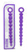 Luxe Silicone Beads Purple | SexToy.com
