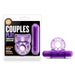 Couples Play Vibrating Cock Ring Purple | SexToy.com