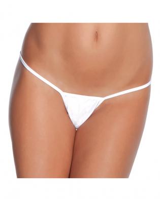 Low rise lycra g-string white xl | SexToy.com