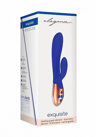 Exquisite Heating G-Spot Vibrator Blue | SexToy.com