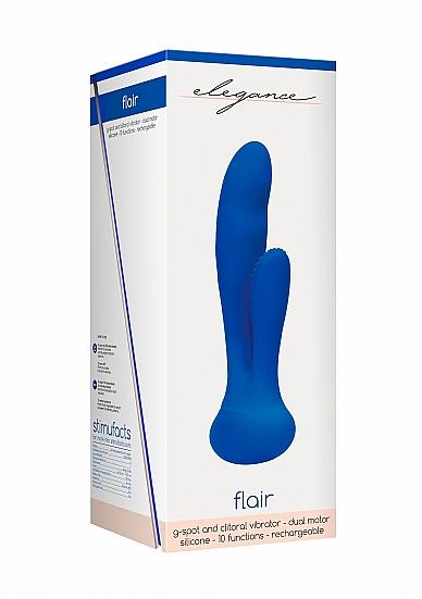 G-spot And Clitoral Vibrator - Flair - Blue | SexToy.com