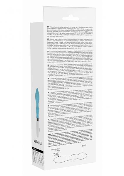 Astraea Ultra Soft Silicone 10 Speeds Turquoise