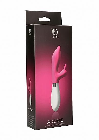 Adonis Pink Rabbit Style Vibrator | SexToy.com