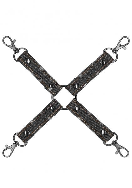 Denim - Hogtie - Roughend Denim Style - Black | SexToy.com