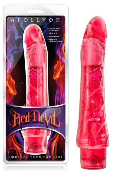 Red Devil Apollyon Cherry Red Vibrator | SexToy.com