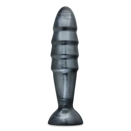 Jet Destructor Carbon Metallic Black Butt Plug | SexToy.com